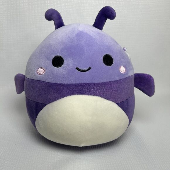 Squishmallows Other - Squishmallows Axel Beetle Plush Purple Bug Stuffed Animal Toy 7.5”